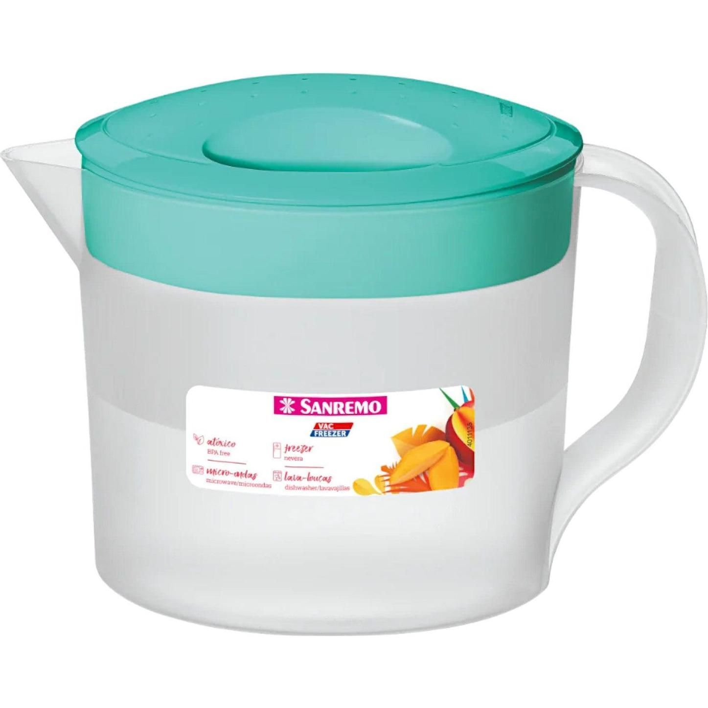 Jarra Agua Oval Plastico Sanre