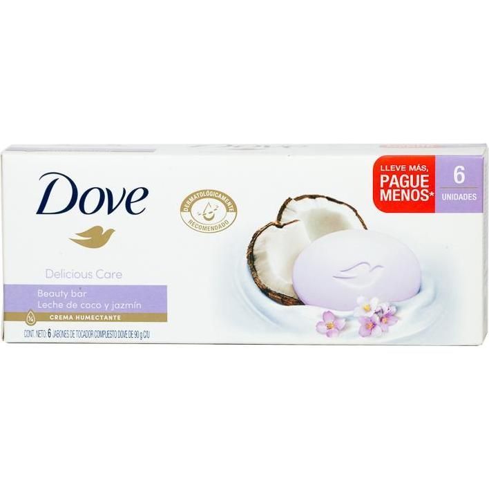 Dove Jabon P/baño Coco 90g