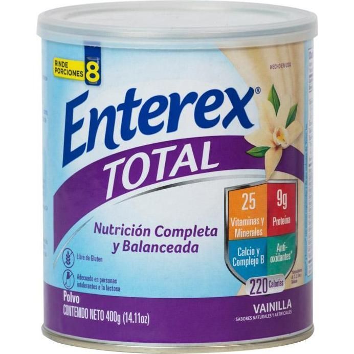 Enterex Total Vainilla La 400g