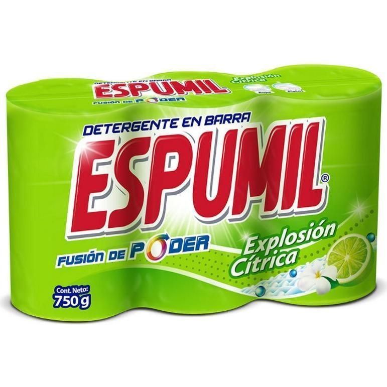 Espumil Expl Citrica 750g 3pk