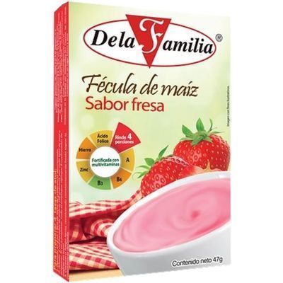 Fecula/maiz Sabor A Fresa 47gr