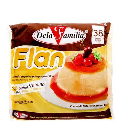 Flan Sab Vainill D/famil 400gr