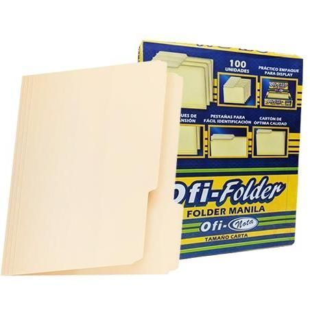 Folder Manila Ofi-Folder T/car