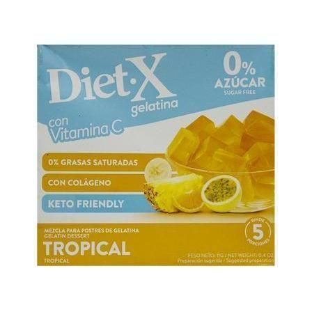 Gelatina Diet-X Tropical 11gr
