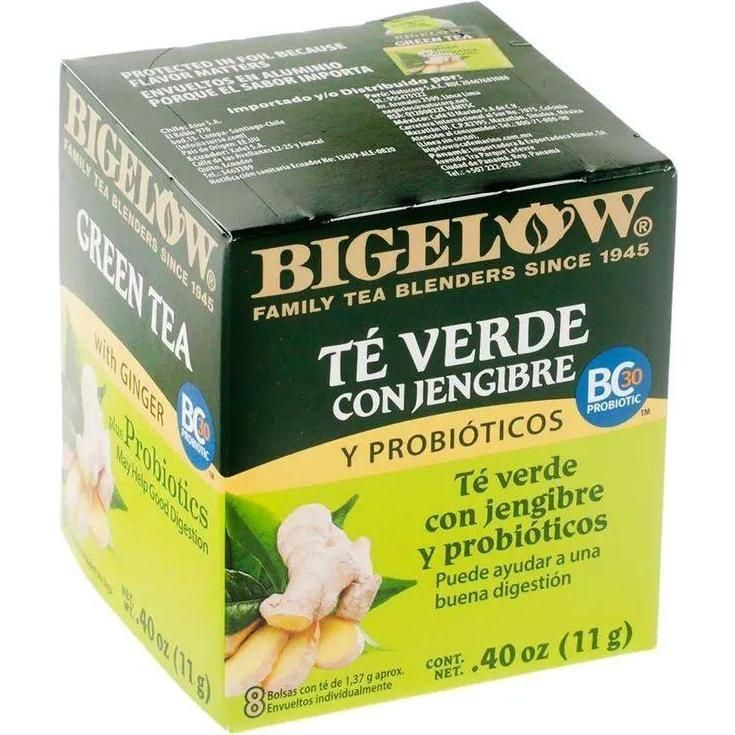 Green Ginger Probiotic Tea 8tb