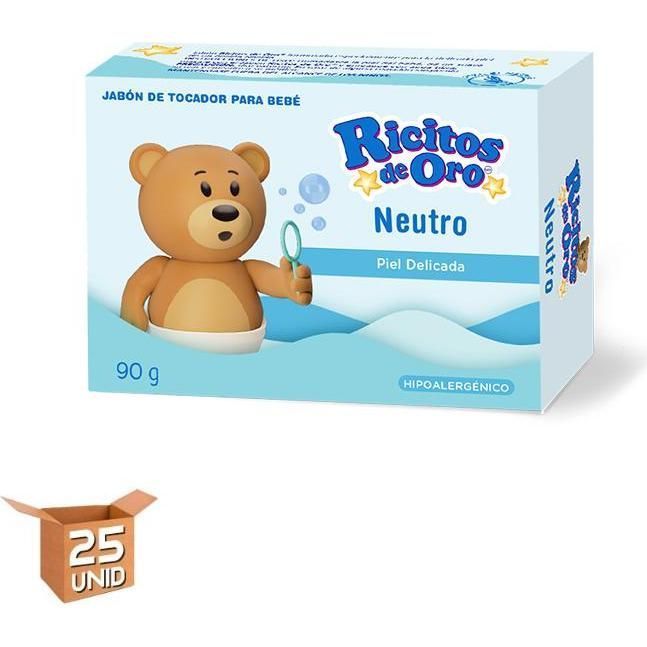 Jabon Ricitos De Oro Neutro 90