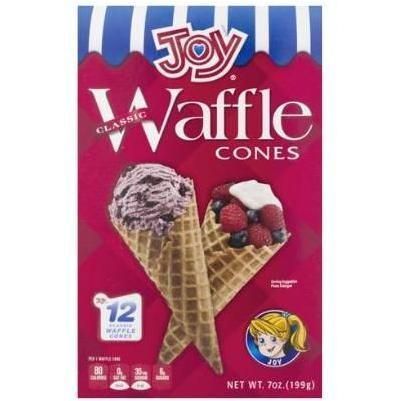 Joy Waffle Cone 12ct