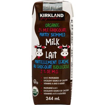 Kirkland Organic Milk 8.25 Oz