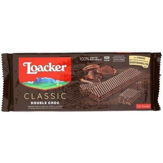 Loacker Galleta Dble Choc 175g