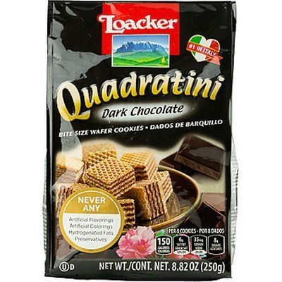 Loacker Quadratini Dark Choco
