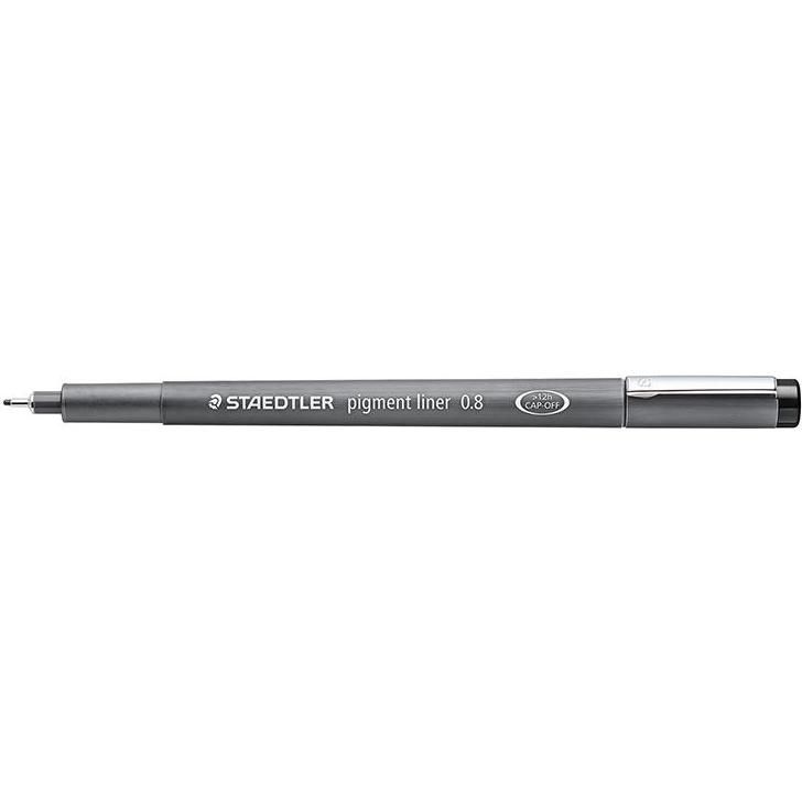 Marcador 0.8mm Negro Staedtler