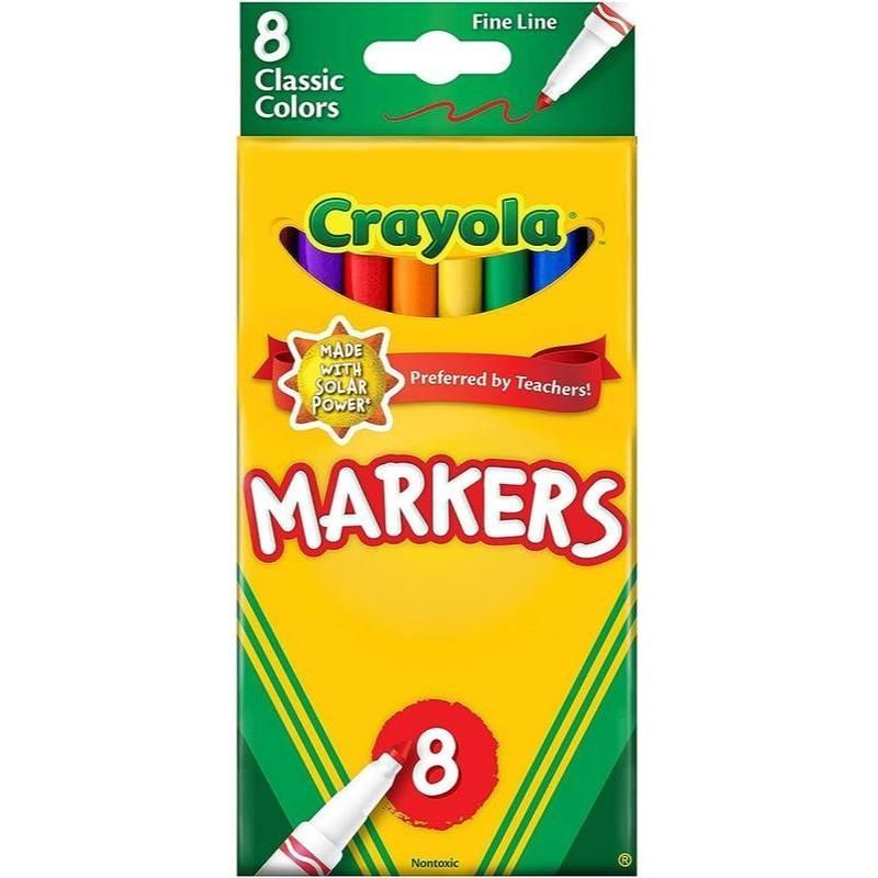 Marcador Lavable 1/8 Crayola