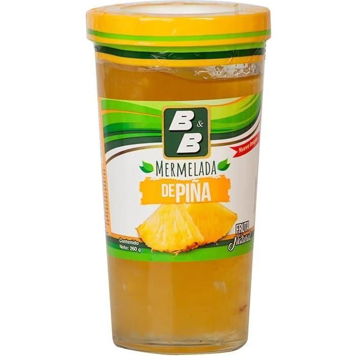 Mermelada De Piña Vaso 260g