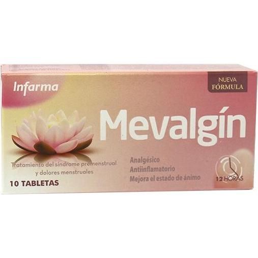 Mevalgin Tabletas 10/12horas