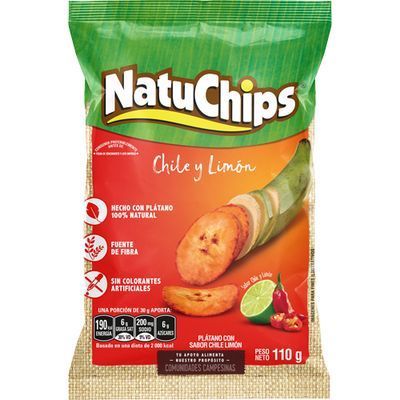 Natuchips Chile Limon 110gr