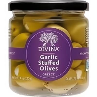 Olives Grn Stfd W/garlic