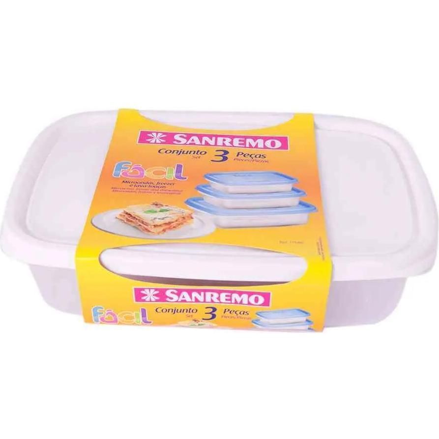 Jue 3 Hermet Plastico 160/6+16