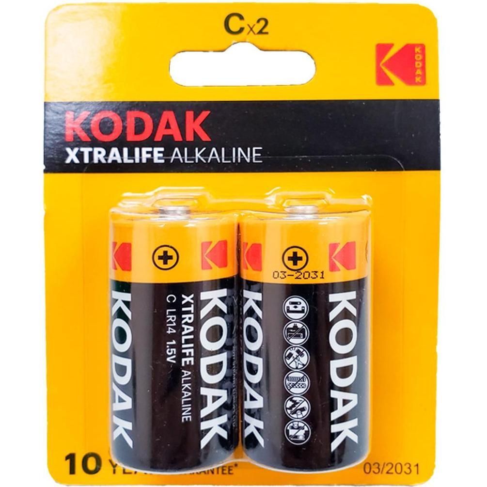 Kodak Bat Alkalin Xtralife C 2