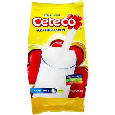 Leche Ceteco 800gr Bolsa