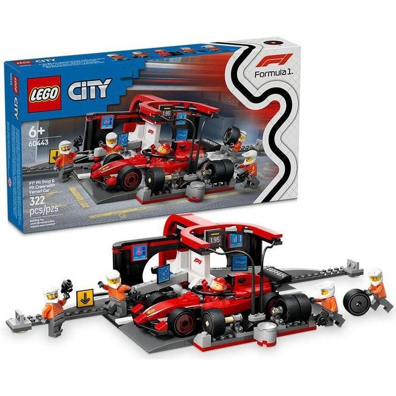 Lego F1 Pit Stop Ferrari 322pz