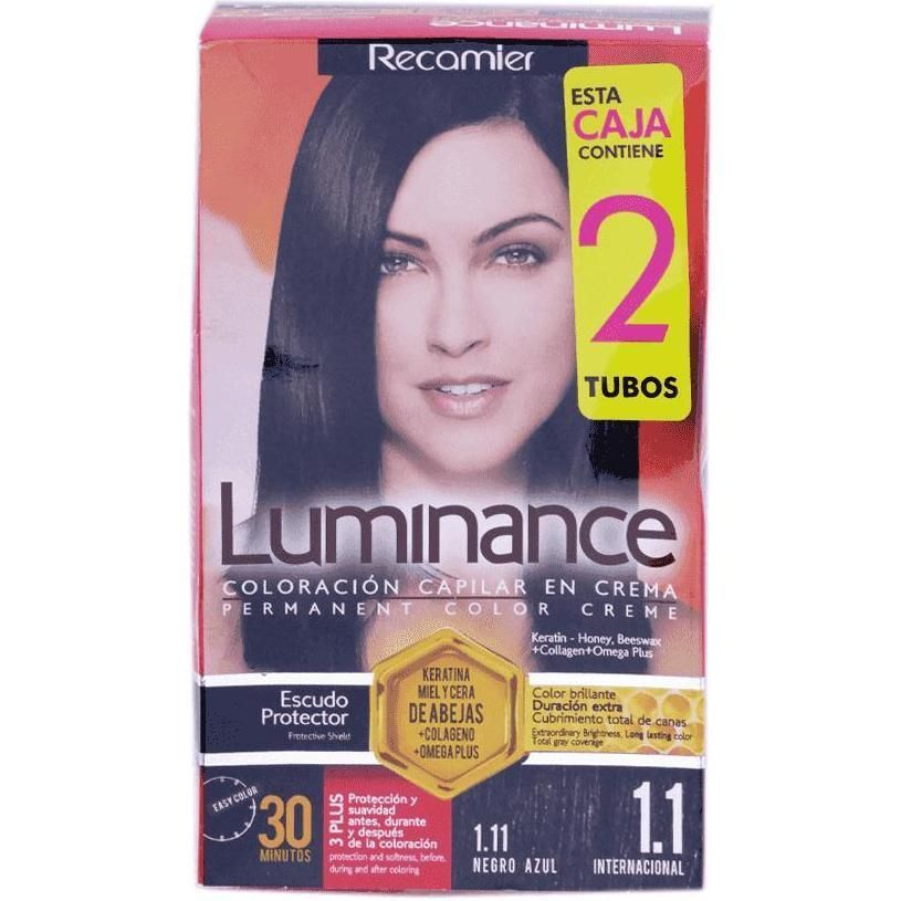 Lumin Dobl Tub 1.1 Negro Azul