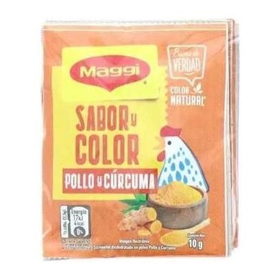 Maggi Consom Pollo/curcuma 10g