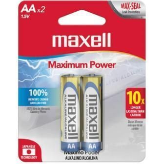 Maxell Bateria Aa Alcalina 2pk