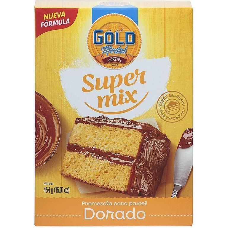 Mezcla Pastel Gm Dorado 454g