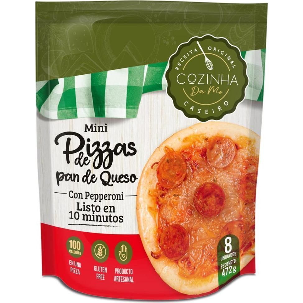 Mini Pizzas Queso Pepperoni 8u