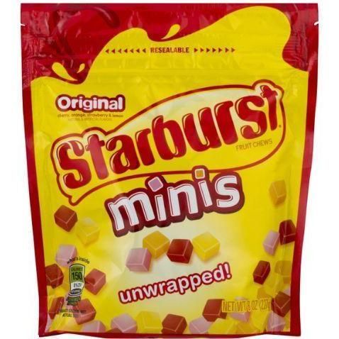 Minis Unwrapped Starburst 8oz