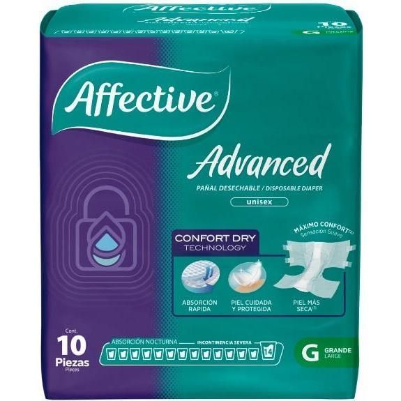 Pañal Affective Advanced  G 10