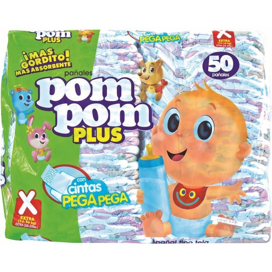 Pañal Pom Pom Plus Xl 50u