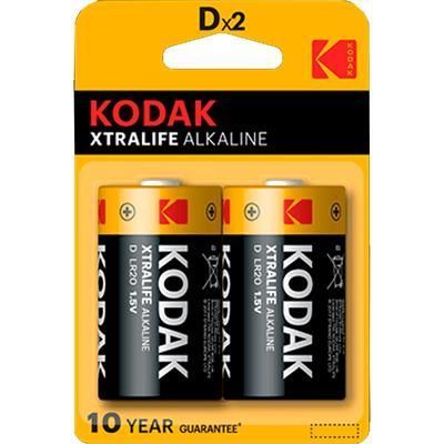 Kodak Bat Alkalin Xtralif D 2u