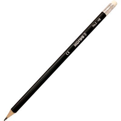 Lapiz Grafito 2hb Negro Kores