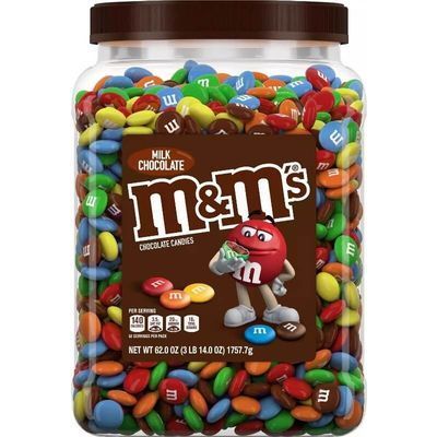 M&amp;m Milk Chocolate 62 Oz