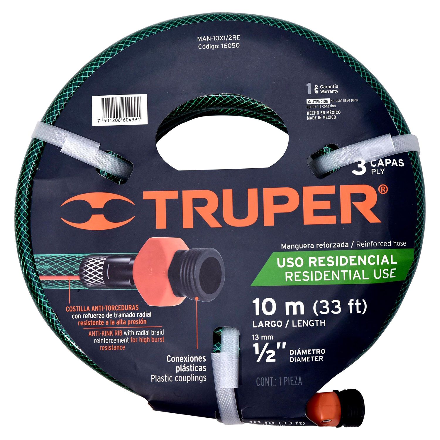 Manguera Reforz.man-10x1/2re (