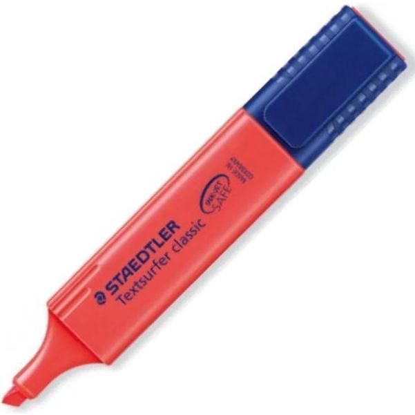 Marcador 364-2 Fluor.rojo Tops