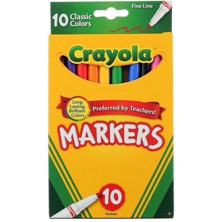 Markers Crayola 10 Fine