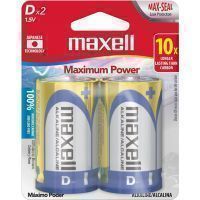 Maxell Bateria D Alcalina 2pk