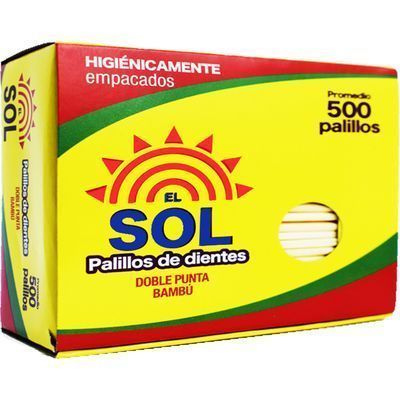 Palillos El Sol 500und