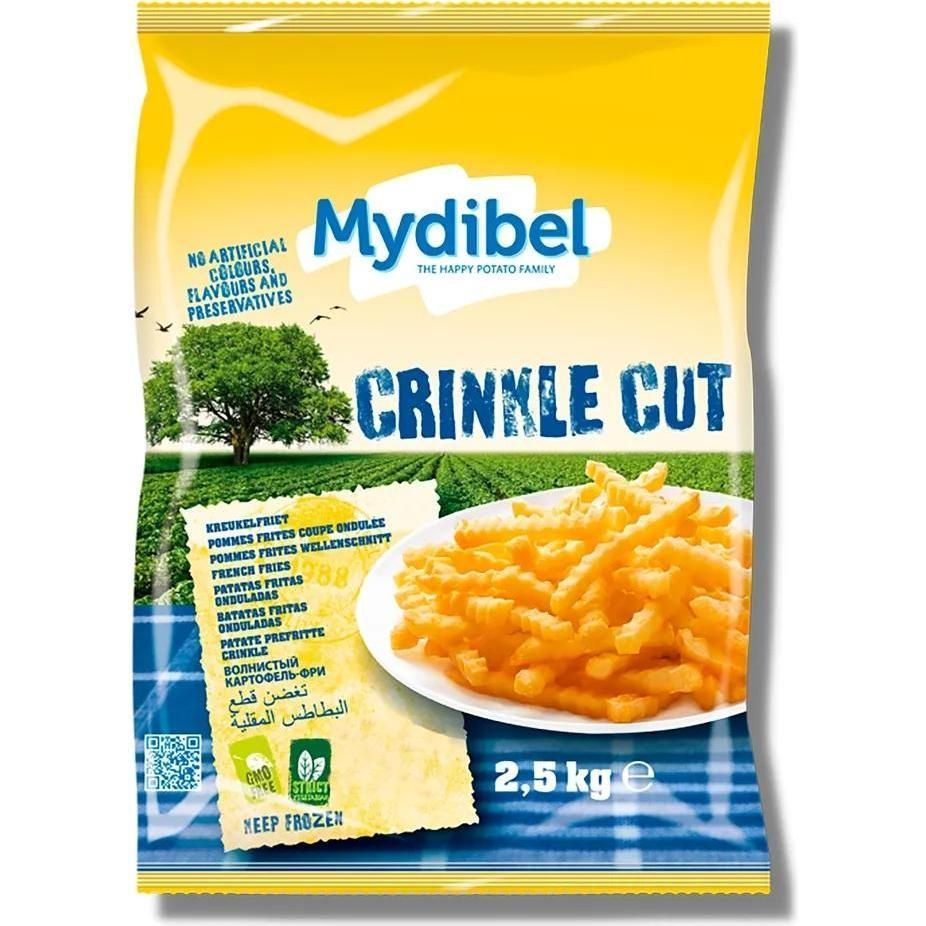 Papas Prefritas Crinkle Cut