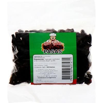Pasas Don Gusto 150 Grs