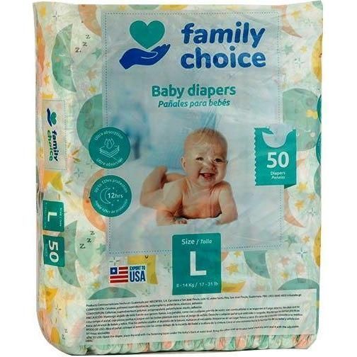 Pañal Family Choice   50u G