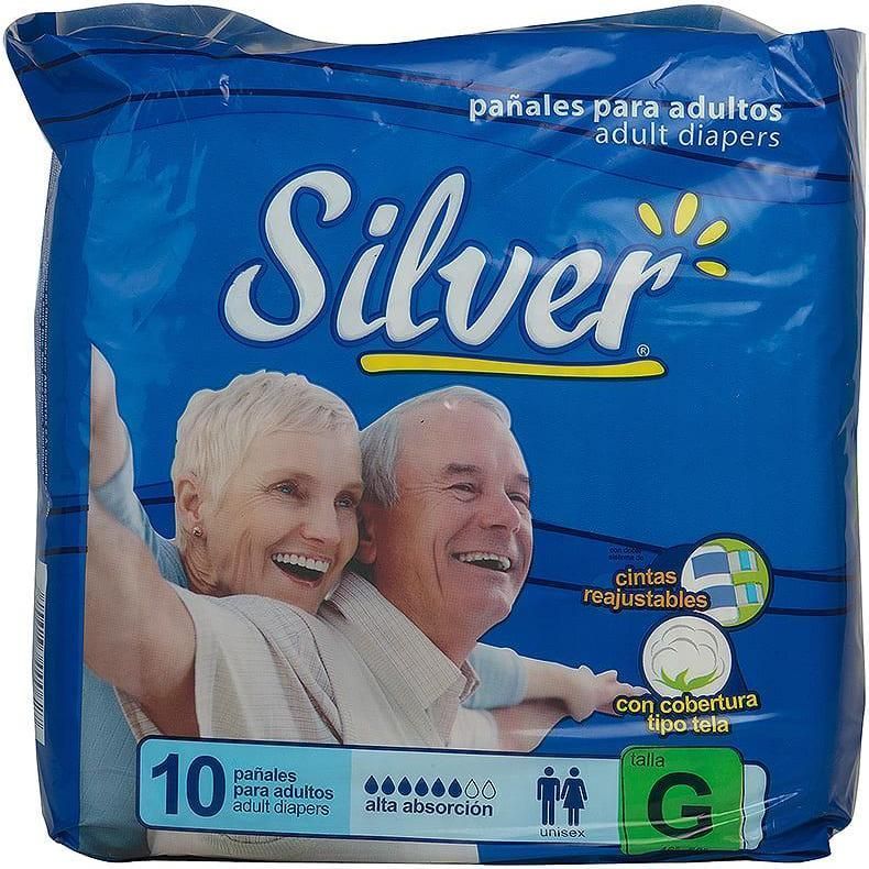 Pañal P/adulto Silver  Talla G