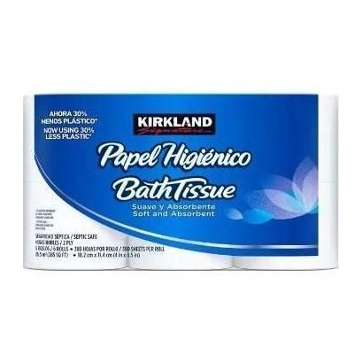 Papel Hig Kirkland 6 Rollos