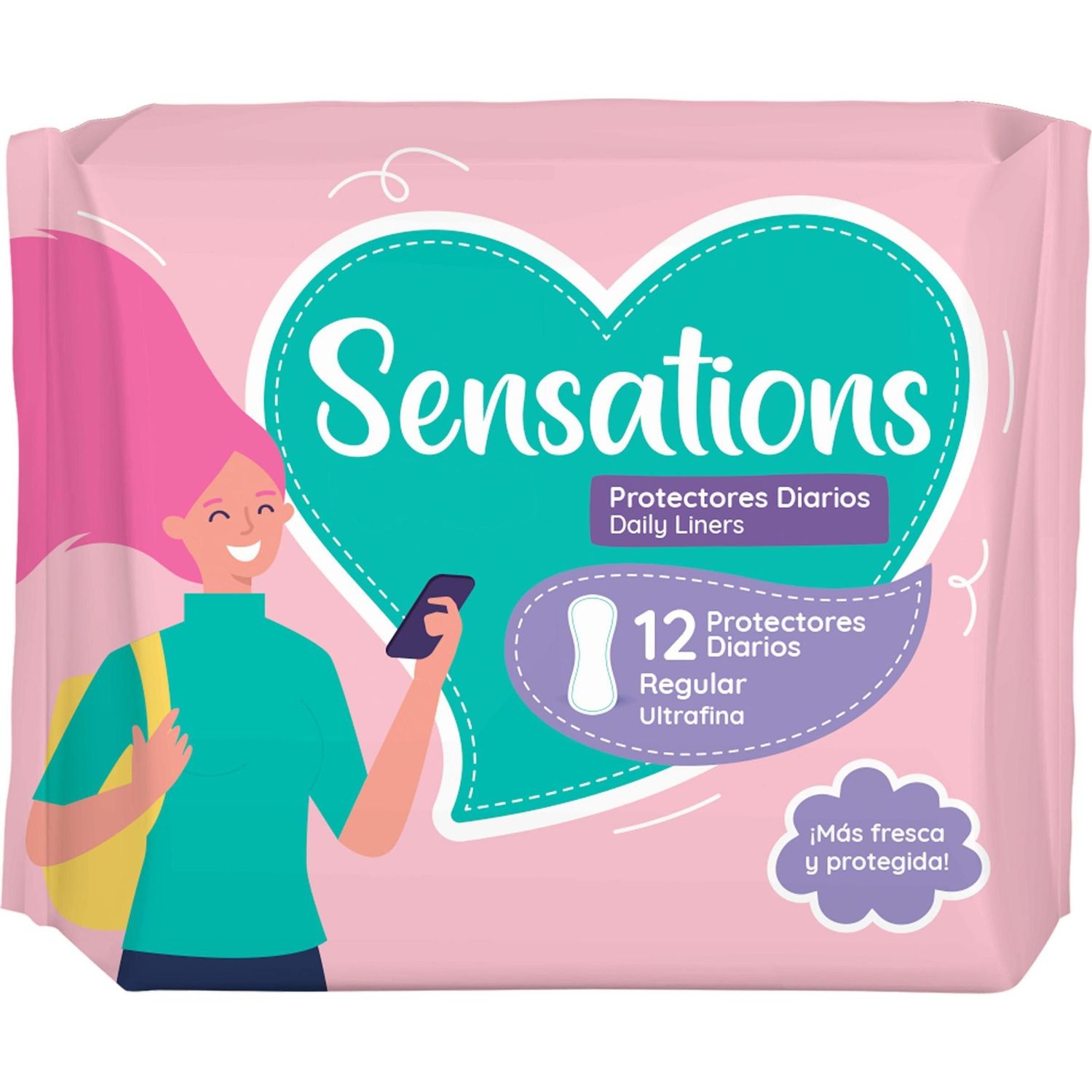 Protectores Diarios Sensations