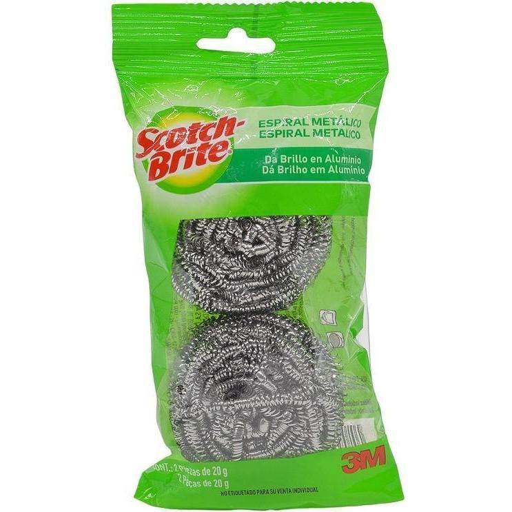 S/b Esponja Espiral Metalica 2