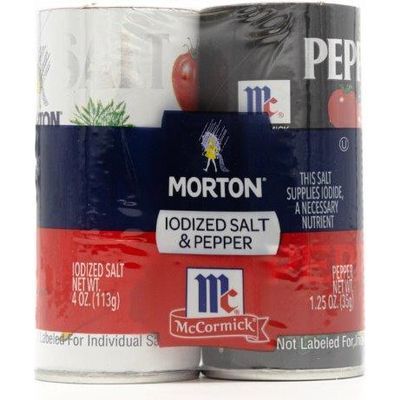 Salt&amp;pepper Morton 5.25oz