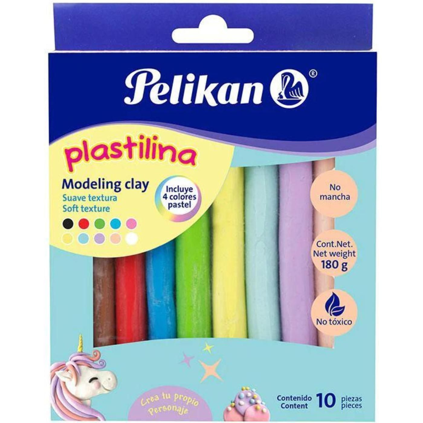 Plastic Pelikan Color Past 10u