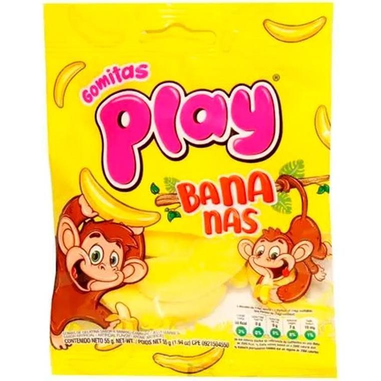 Play Gomitas Banana 55gr